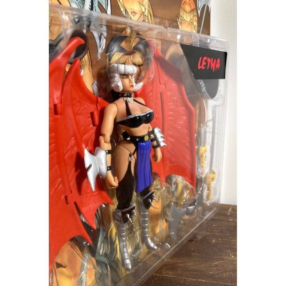 Sisters of Darkness Letha Action Figure 1998 Skybolt Vintage Lightning Comics - Picture 4 of 7